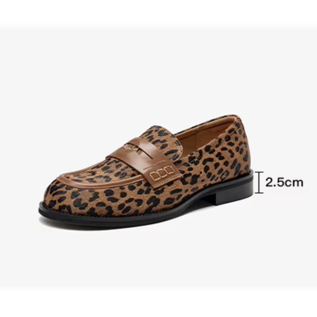 Sophie™ | Leopard Loafers