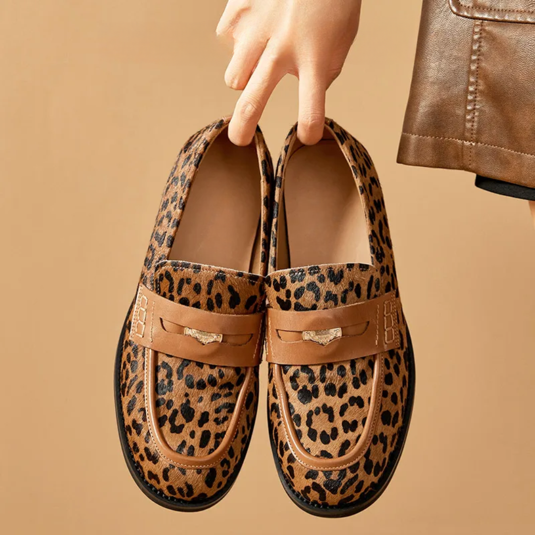 Sophie™ | Leopard Loafers