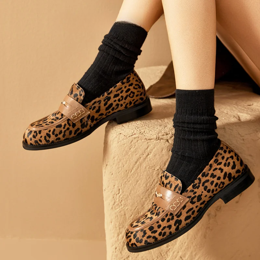 Sophie™ | Leopard Loafers