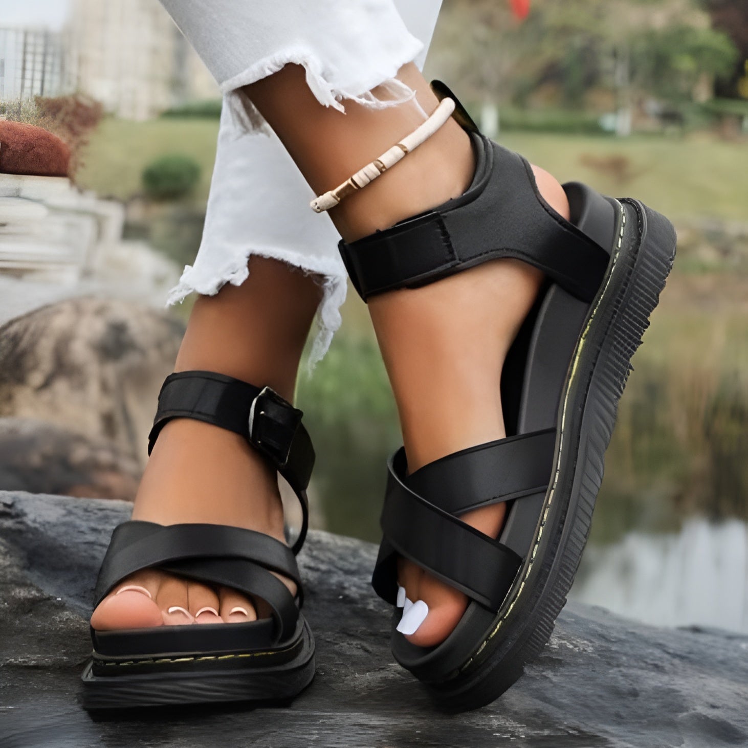 Trisha™ | Chic Comfort Sandals