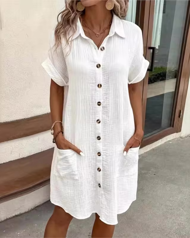 Olivia™ - Short Sleeve Dress