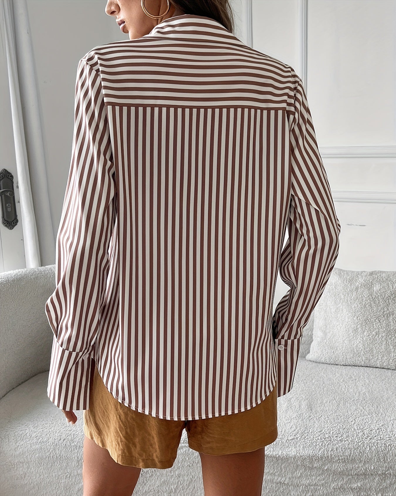 Mira™ | Stripe Long Sleeve Shirt